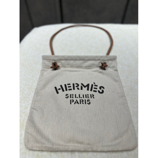 全新正品 Hermes Aline Canvas Bag 帆布袋 帆布包 布包