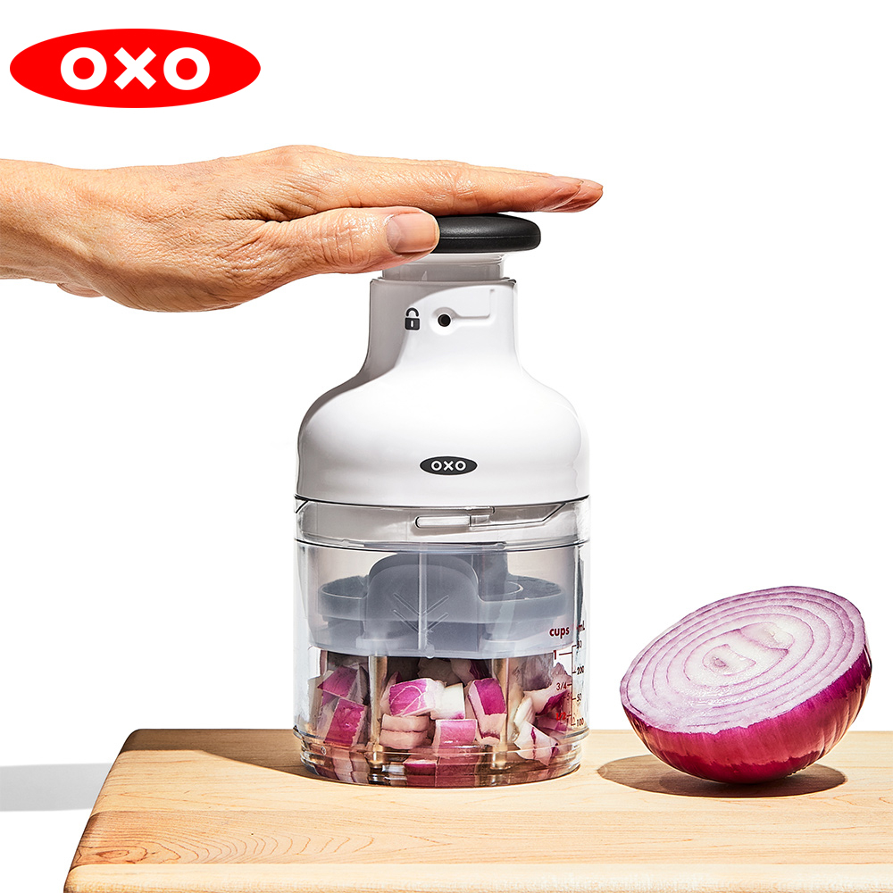 新品上市【OXO】好好壓切碎器  廚房工具 備料工具  原廠公司貨