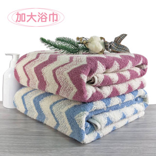 【morries 莫利仕】純棉無捻紗加大浴巾m7426(品牌大廠.臺灣製.選您所愛)