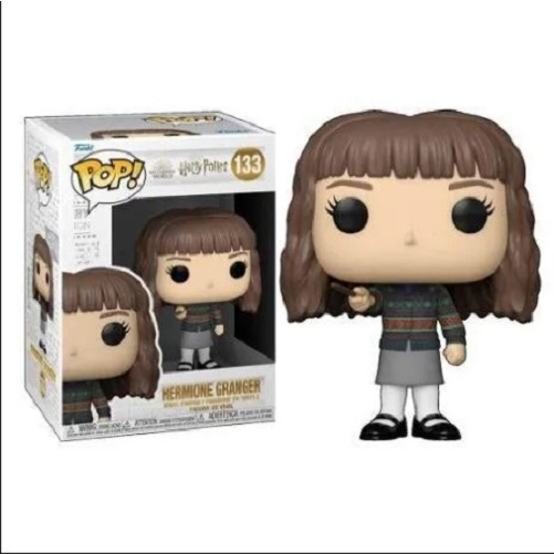 FUNKO POP 133 哈利波特 HERMLONE GRANGER 哈利波特 妙麗w/魔杖D90 收藏 公仔