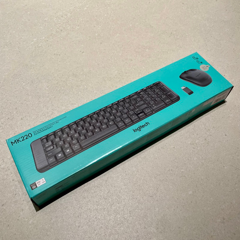 (全新) MK220羅技無線鍵盤滑鼠組