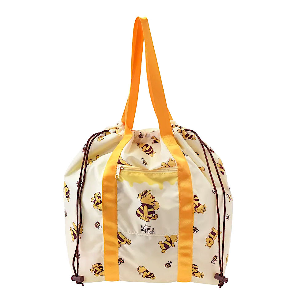 現貨🇯🇵日本迪士尼商店限定愛蜂蜜維尼蜂蜜購物袋環保袋小熊維尼Bee肩背包手提袋束口袋