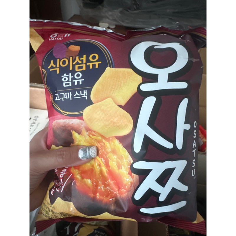 韓國HAITAI海太 calbee 紅薯地瓜脆片100g