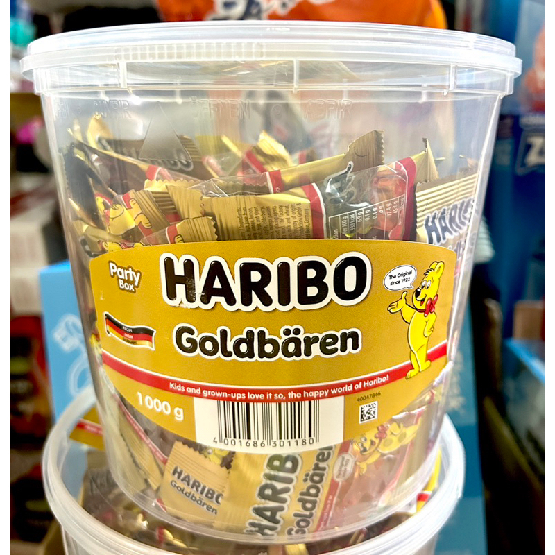 Costco好市多 HARIBO哈瑞寶 金熊Q軟糖 1000g 干貝熊小熊軟糖