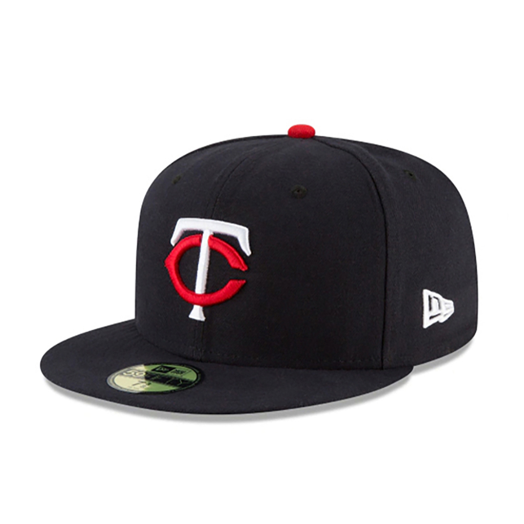 【NEW ERA】MLB 明尼蘇達 雙城 59FIFTY 正式球員帽 通用 丈青色 棒球帽【ANGEL NEW ERA】