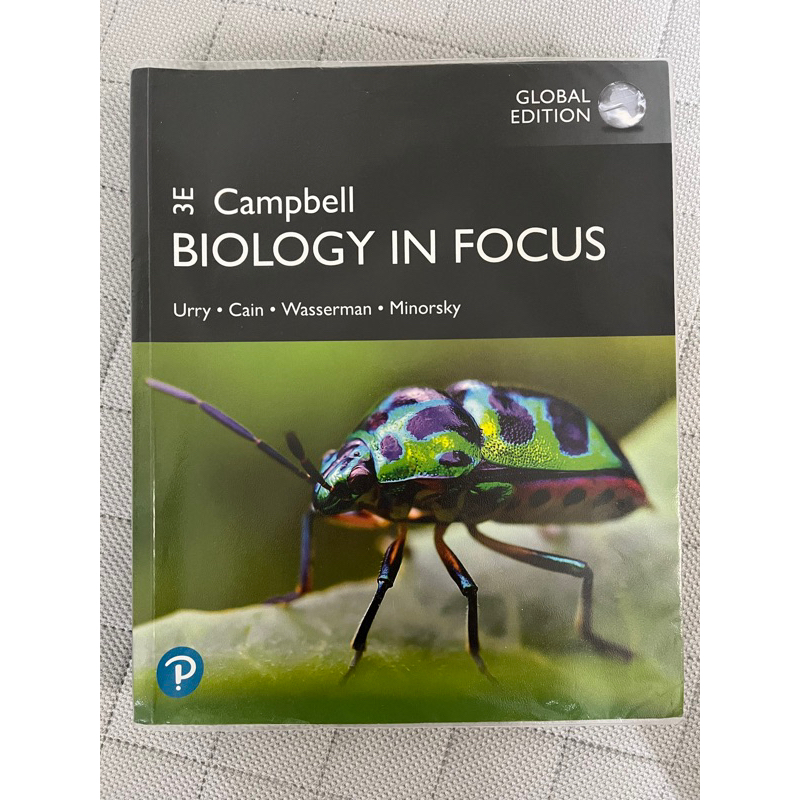 Campbell biology in focus 3E 普通生物學課本
