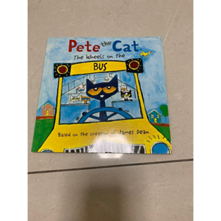 Pete the cat the wheels on the bus 正版 平裝本 二手