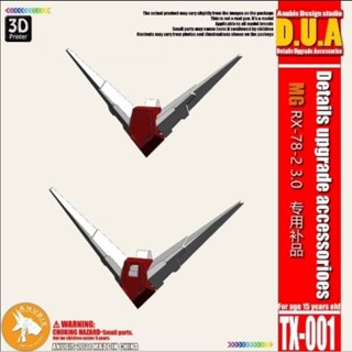 模型基地 最低價 阿努比斯 TX001 MG RX-78-2 元祖Ver.3.0 天線 二個 升級件 改件模型 萬代
