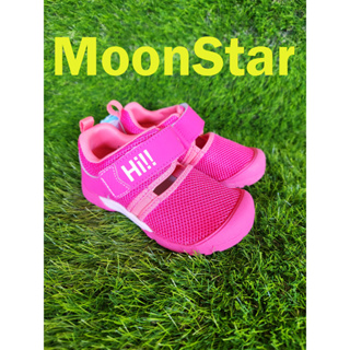 *十隻爪子童鞋*日本Moonstar HI系列桃粉色速乾運動鞋 休閒鞋 也可當室內鞋呦 上學必備