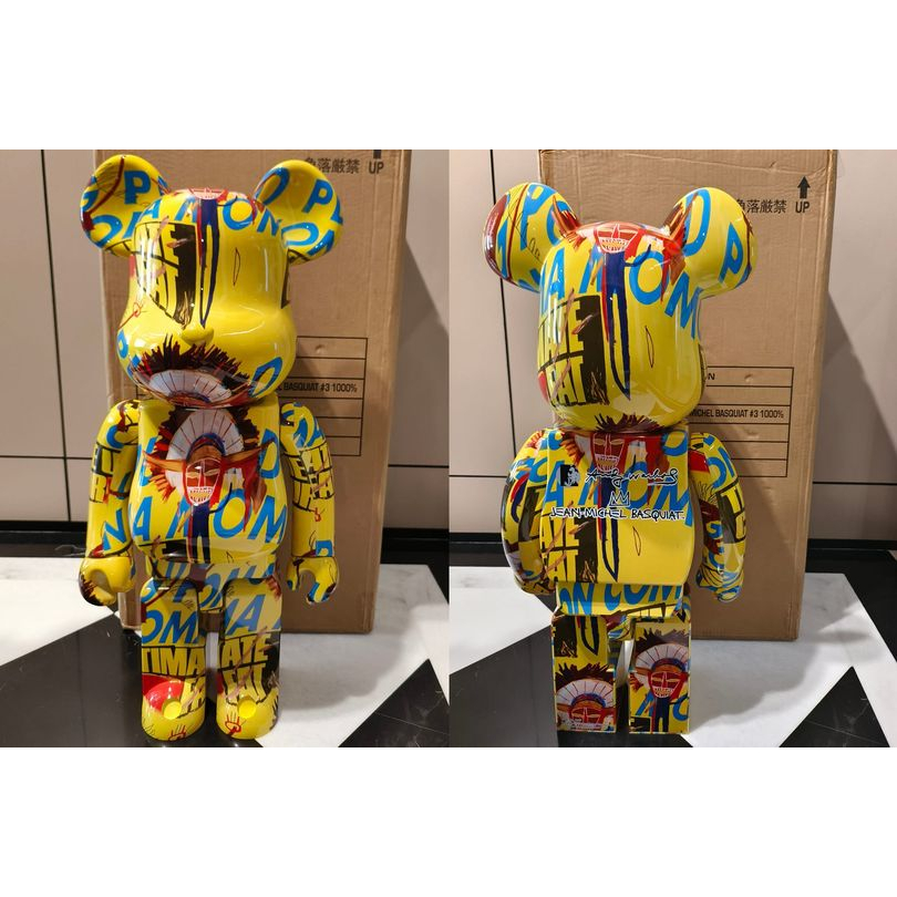 銀角零卡分期 BE@RBRICK Andy Warhol × JEAN-MICHEL BASQUIAT #3 1000%