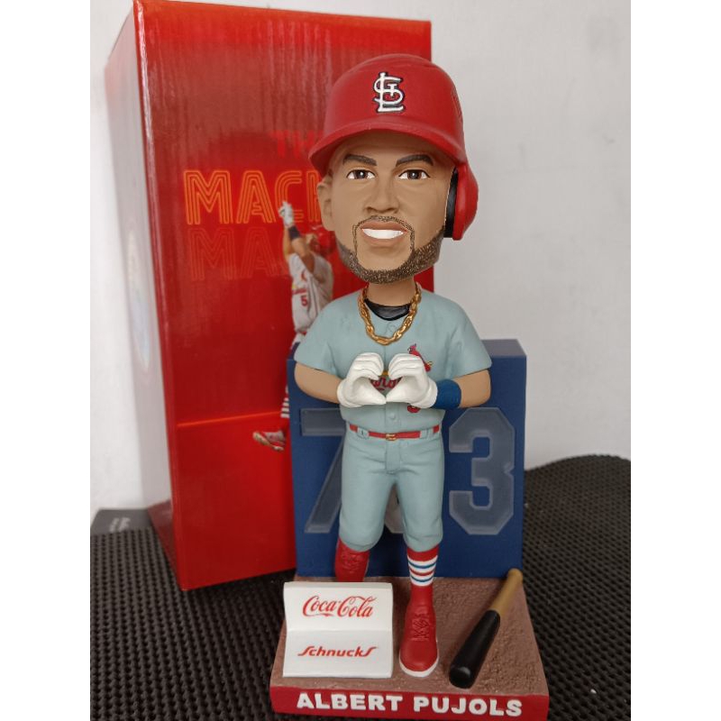 Albert Pujols St Louis Cardinals 700 Home Run Bighead Bobblehead