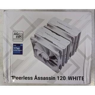PA120 WHITE 白 CPU散熱器。intel 1700，AMD AM5