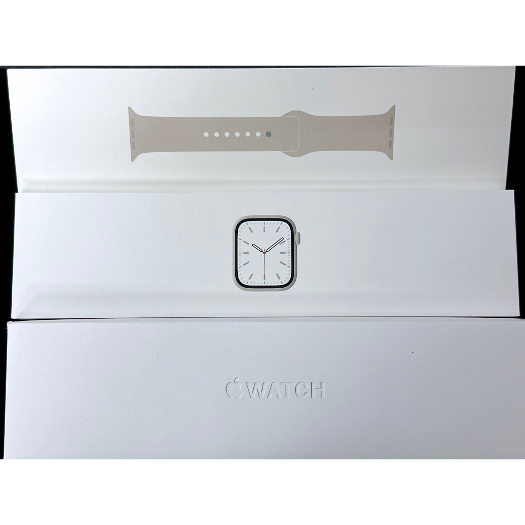 【直購價:7,500元】Apple Watch Series 7 星光鋁金屬 GPS 45mm ( 9成新 )