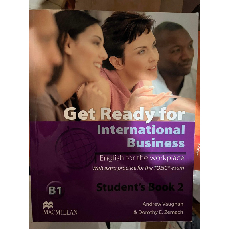 英文參考二手書get ready for international business（B1)