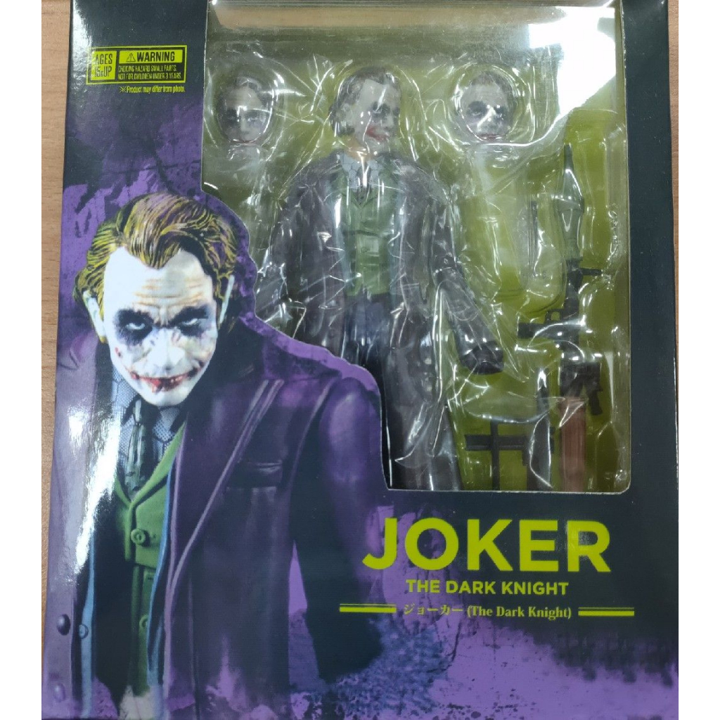 清倉【SHF】DC 漫畫 蝙蝠俠 batman 黑暗騎士 黑闇騎士 小丑 joker 希斯萊傑 可動模型