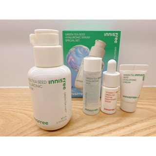 ［現貨］新包裝 玻尿酸升級版🍃Innisfree 悅詩風吟 綠茶籽保濕精華液 濟州綠茶 保濕 精華液 前導精華