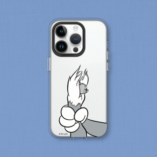 犀牛盾 適用iPhone Clear透明防摔手機殼∣湯姆貓與傑利鼠系列/Gotcha