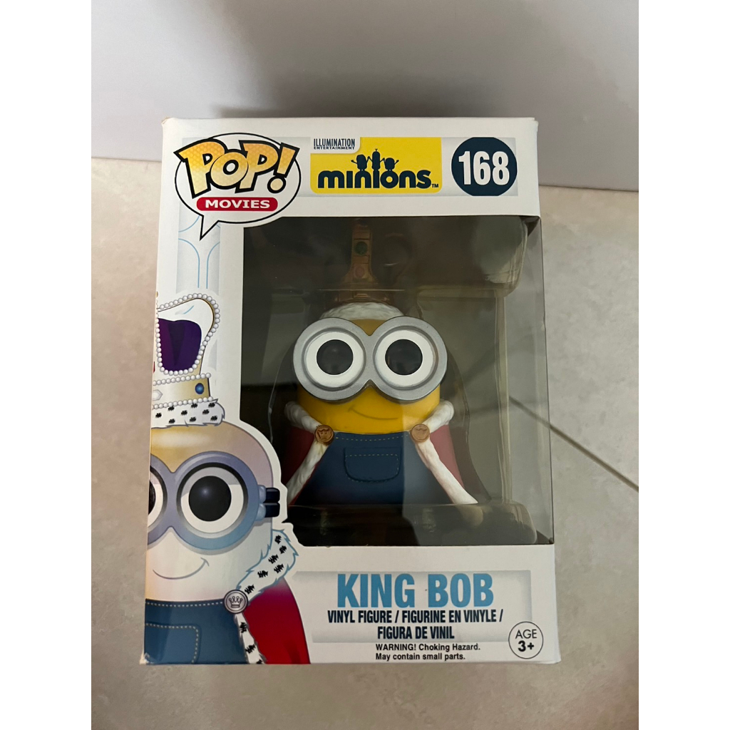 Funko pop king bob 小小兵 minions 公仔 模型 神偷奶爸