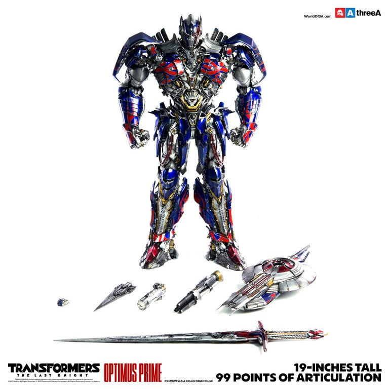 3A threezero 博派 變形金剛 最終騎士 柯博文 擎天柱Transformers  Optimus Prime