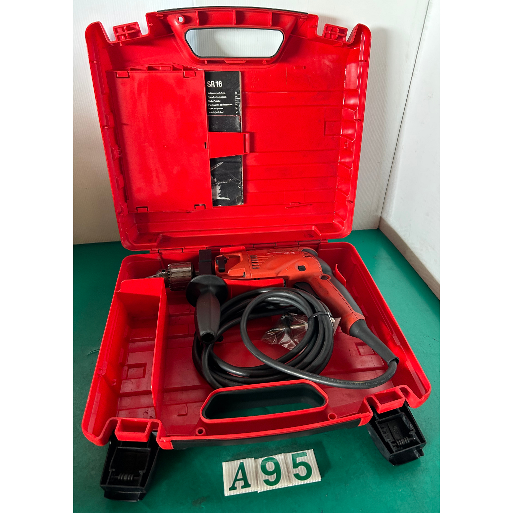 【有中-日本外匯品】喜利得/喜得釘 HILTI SR16 電鑽 {A95}