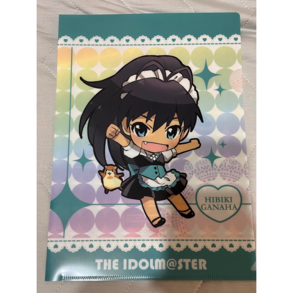 偶像大師 資料夾 我那霸響 CHARACRO