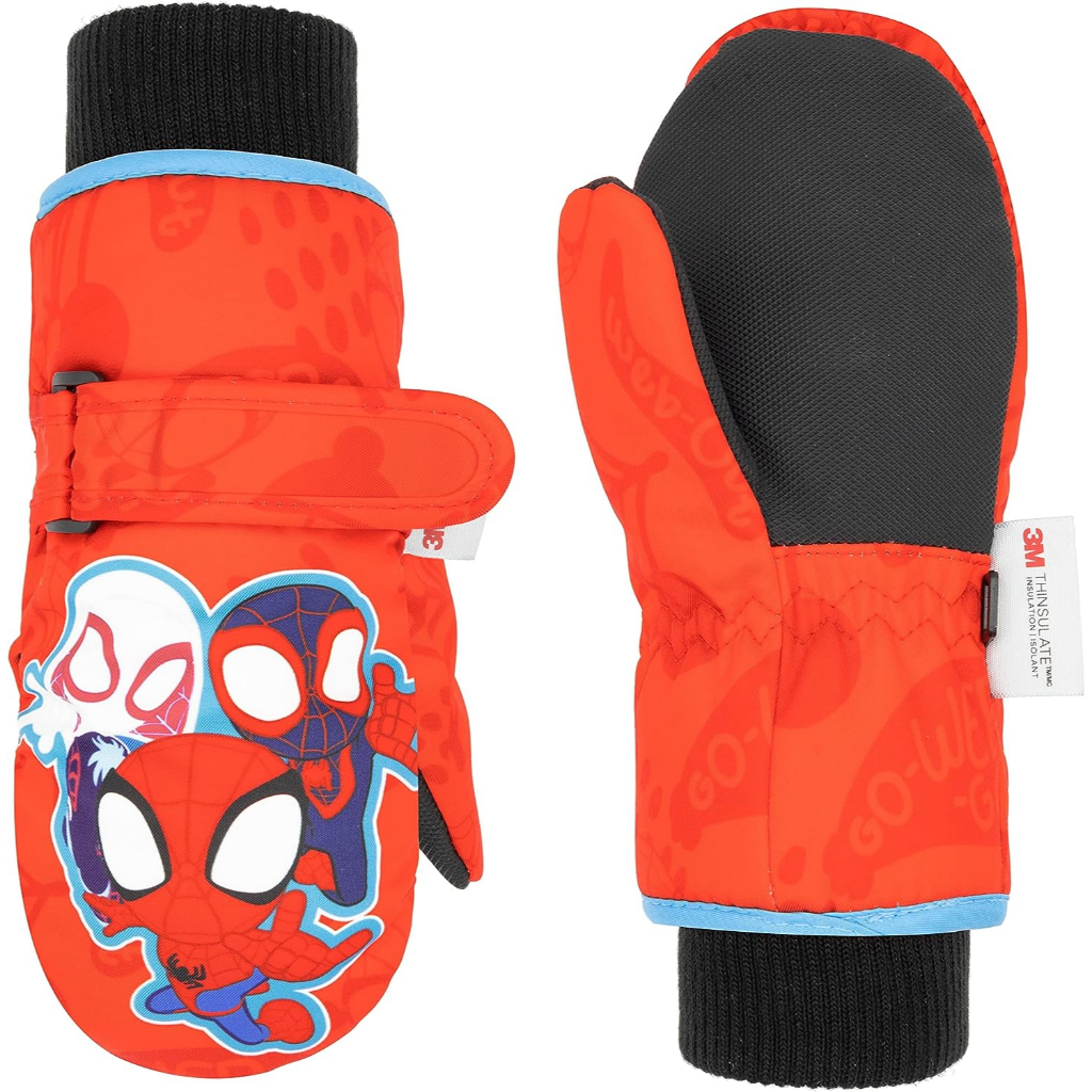預購 美國專櫃 spiderman spidey 防水手套 滑雪 手套 兒童 2-5歲 3M【美國連線嗨心購】