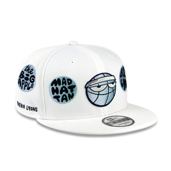 【NEW ERA】聯名 Kevin Lyons 籃球小怪獸 象牙白 棒球帽 9FIFTY【ANGEL NEW ERA】