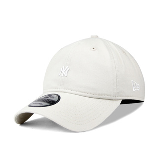 【ANGEL NEW ERA】NEW ERA MLB NY 紐約 洋基 小標 米白色 老帽 軟版 9TWENTY 潮流
