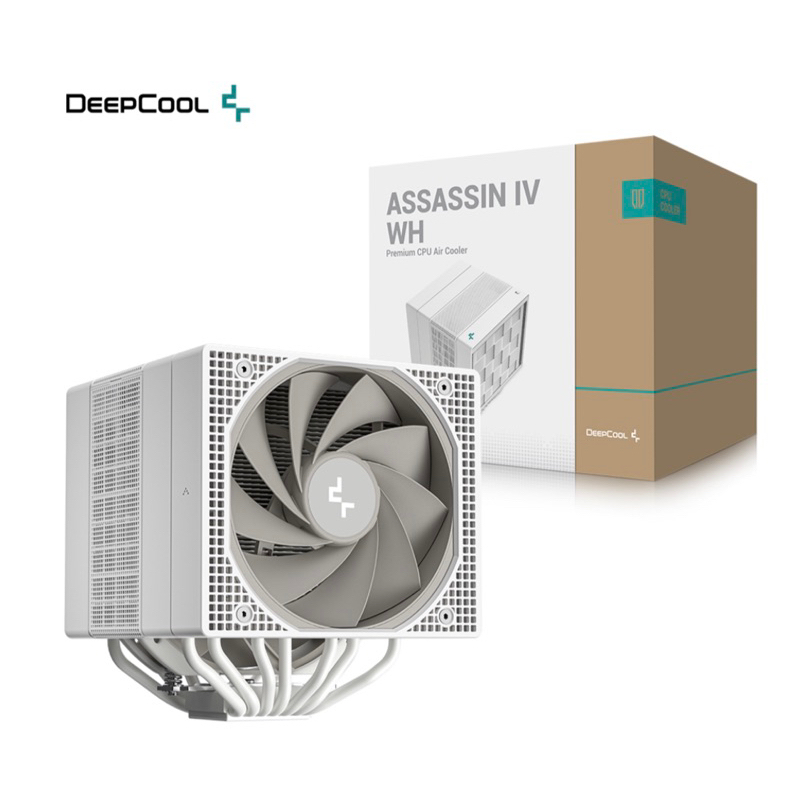 DEEPCOOL 九州風神 ASSASSIN IV 阿薩辛4 白色 雙塔 雙風扇 CPU 1700 AM5 散熱器