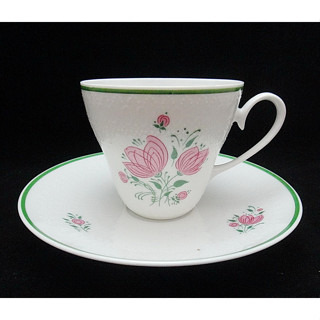 【拾年之路】 德國製Rosenthal Romanze羅曼史Bjorn Wiinblad比昂大師咖啡杯+盤
