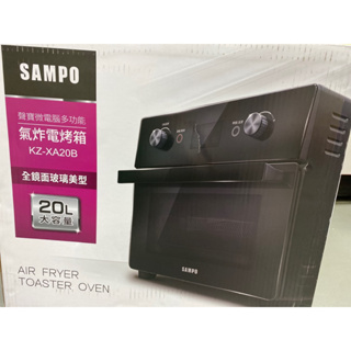 燦坤3c購買全新未拆SAMPO 微電腦多功能氣炸烤箱 20L-XA20B