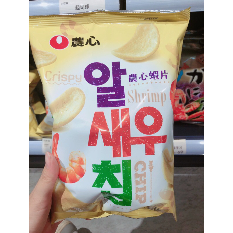 小吃貨進口零食 中科福雅店 韓國 農心鮮蝦片