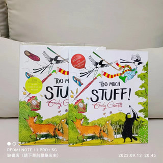 現貨🍀英文繪本Too Much Stuff🍀《Tidy 整潔》同作者知名插畫家Emily Gravett🍀缺書店