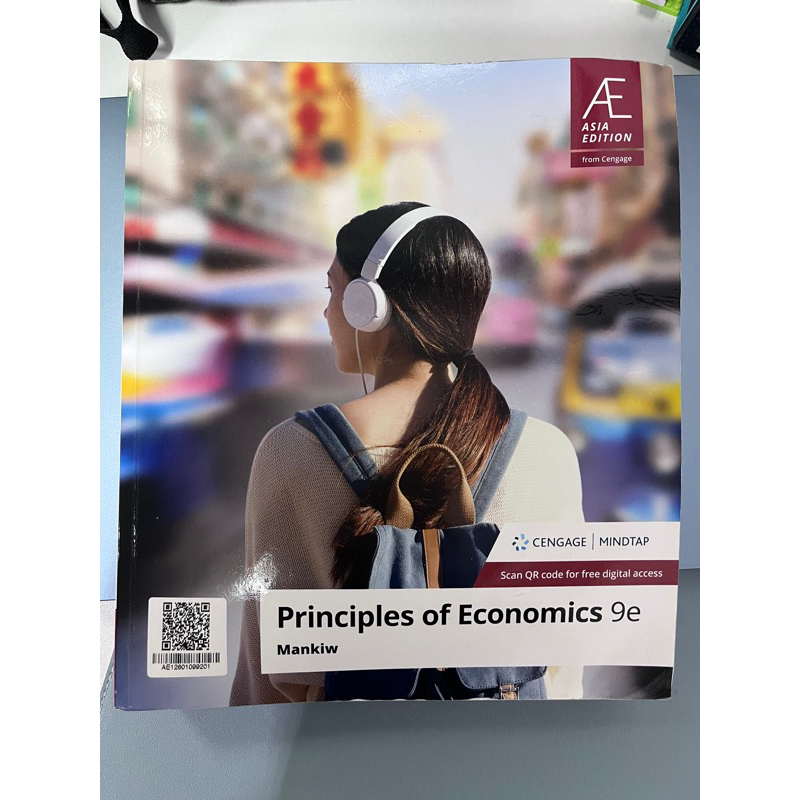 8成新二手書 Principles of Economics 9e-Mankiw