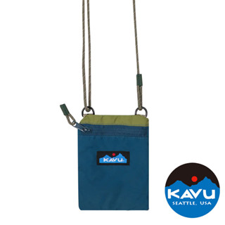 【KAVU】Waspusk Pouch 防水護照包『木樹林』K9366 露營｜休閒｜旅遊｜戶外｜肩背包｜斜背包