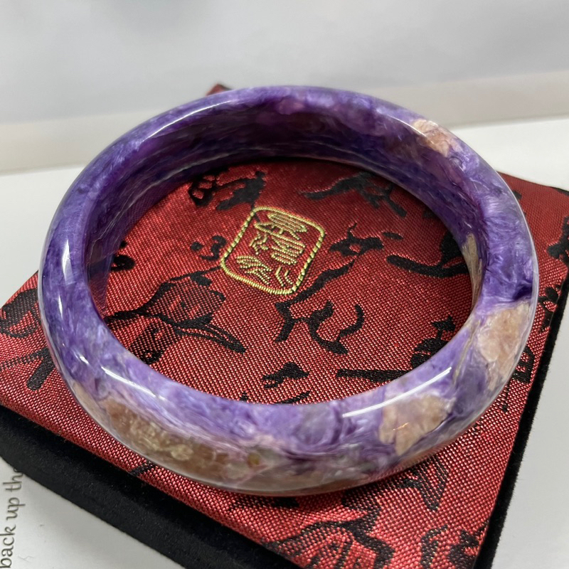 天然紫龍晶手鐲💜1號10mm20圍60公克💜限量商品 自戴送禮兩相宜🥰