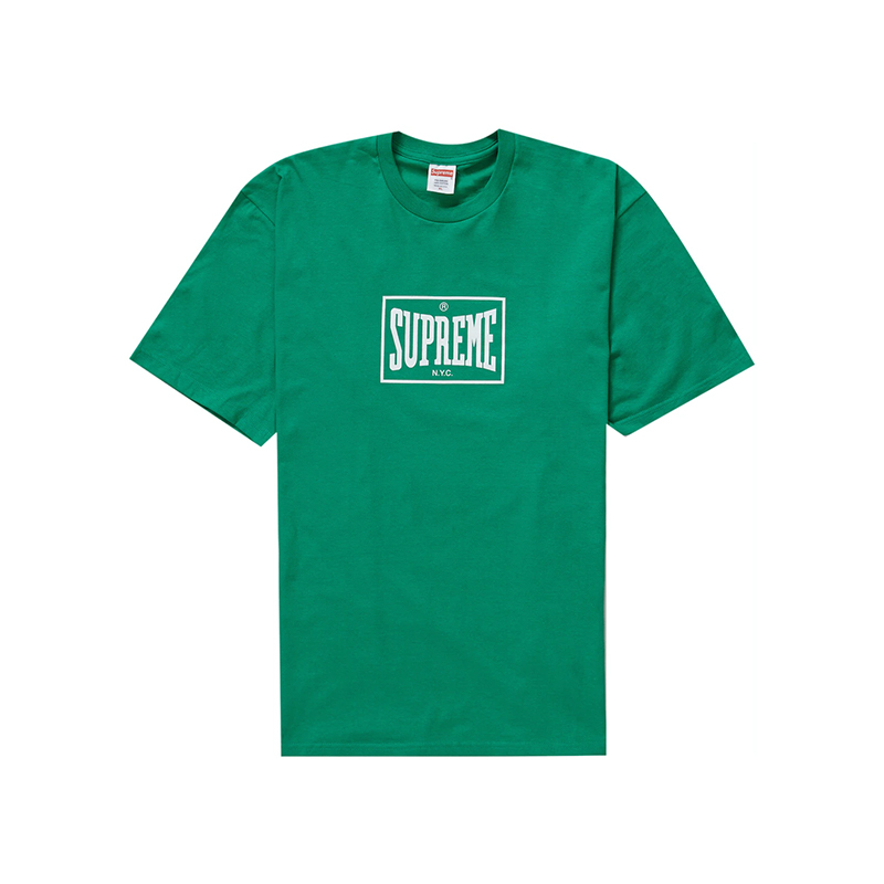 Supreme Warm Up Tee Green FW23T31-GN