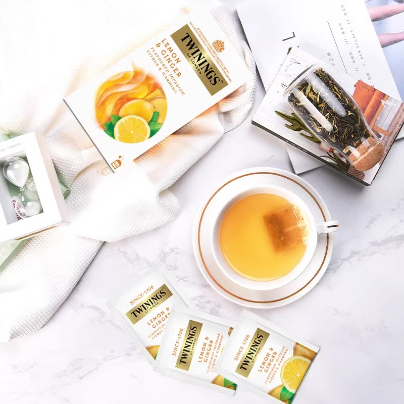 波蘭 Twinings 唐寧 檸檬 乾薑 花草茶 Lemon &amp; Ginger 唐寧茶 李佳琦 推薦 茶包 花茶