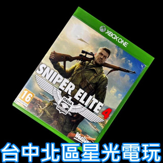 【XBOX ONE】☆ 狙擊之神4 ☆【中文版 中古二手商品】台中星光電玩