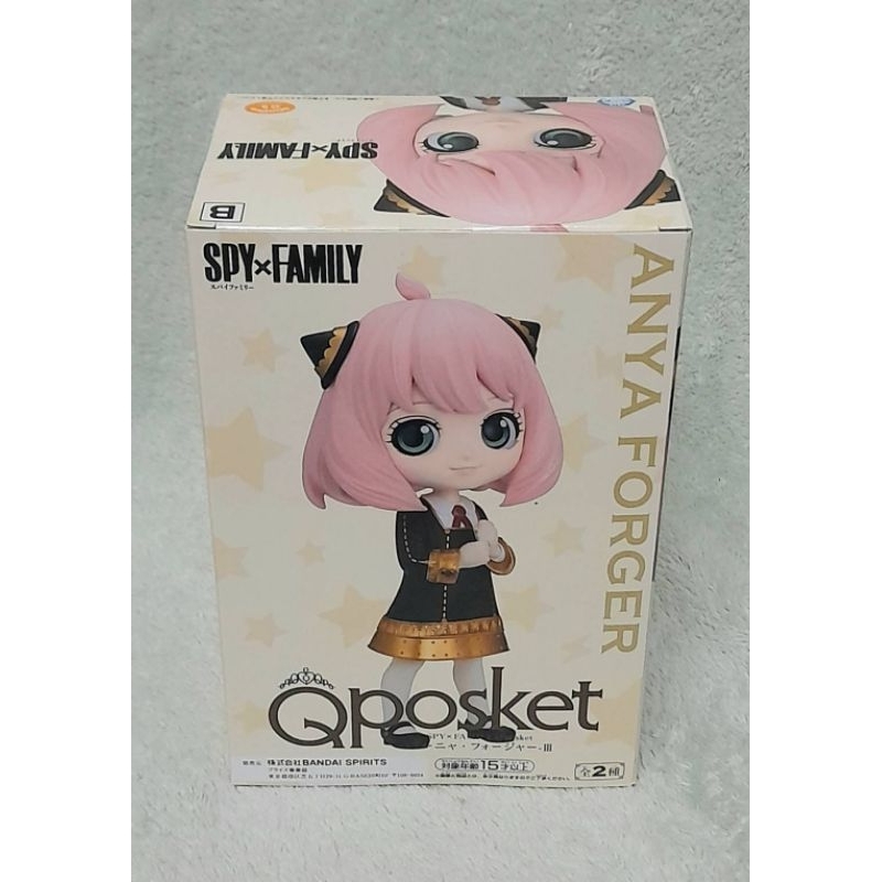 日版 BANPRESTO Qposket SPY×FAMILY 間諜家家酒 安妮亞 佛傑 III B款