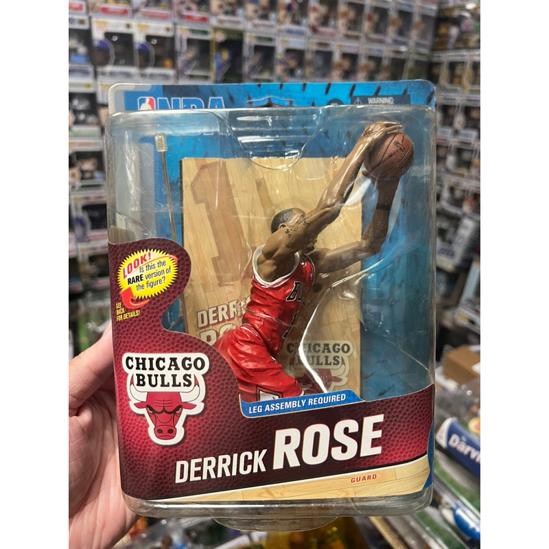 McFarlane麥法蘭Chicago Bulls Derrick Rose NBA Series 24