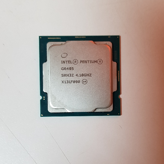 INTEL Pentium GOLD G6405 CPU 1200腳位 十代處理器 附原廠鋁底散熱風扇 2手良品