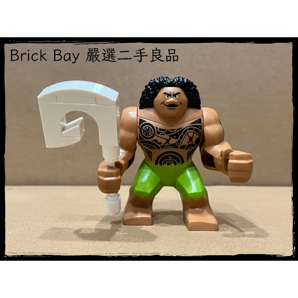 LEGO 樂高 二手良品 人偶 Disney Moana 海洋奇緣 毛伊 Maui （41150）