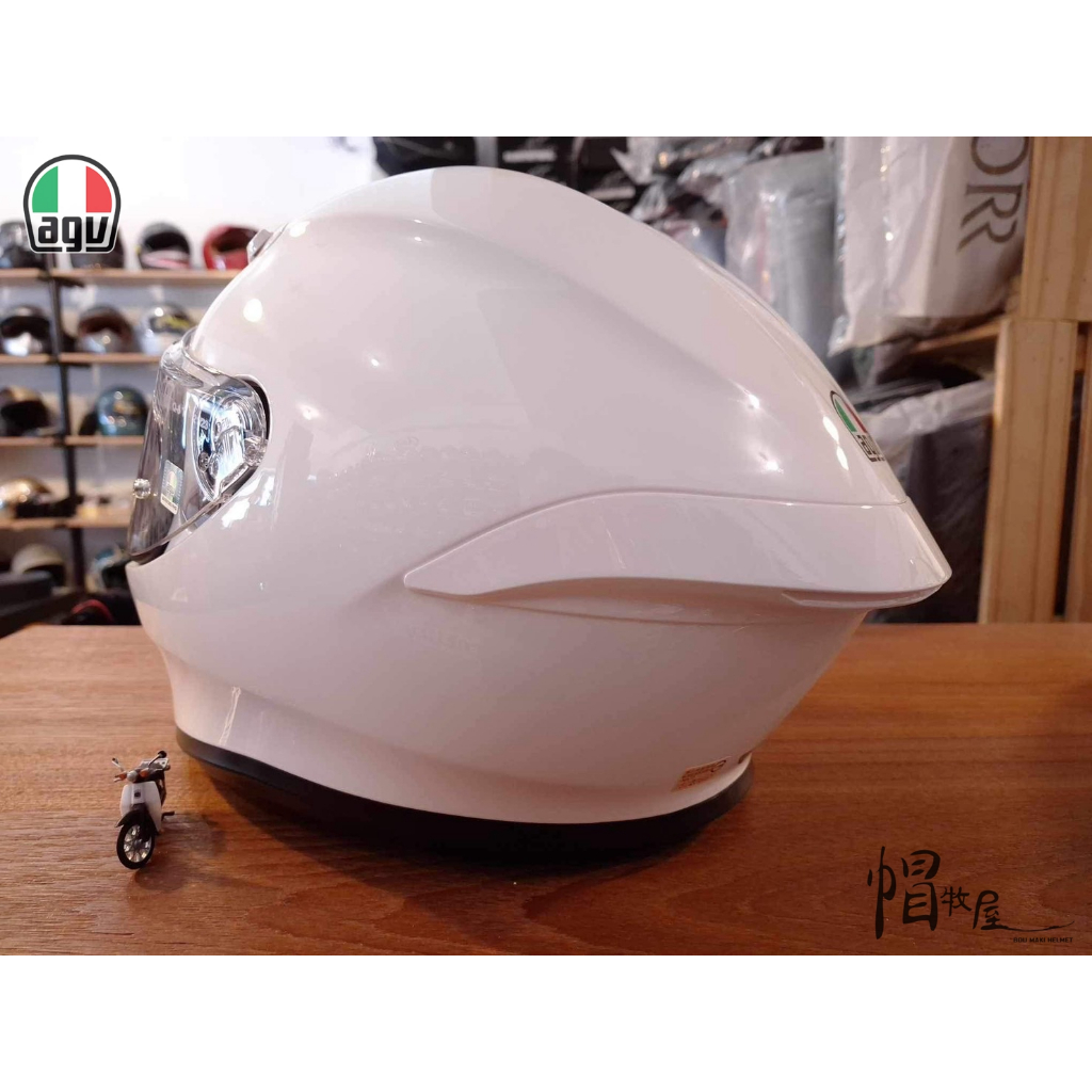 【帽牧屋】義大利 AGV K6S White 安全帽 全新改款 限量 雙D扣 亮白 全罩