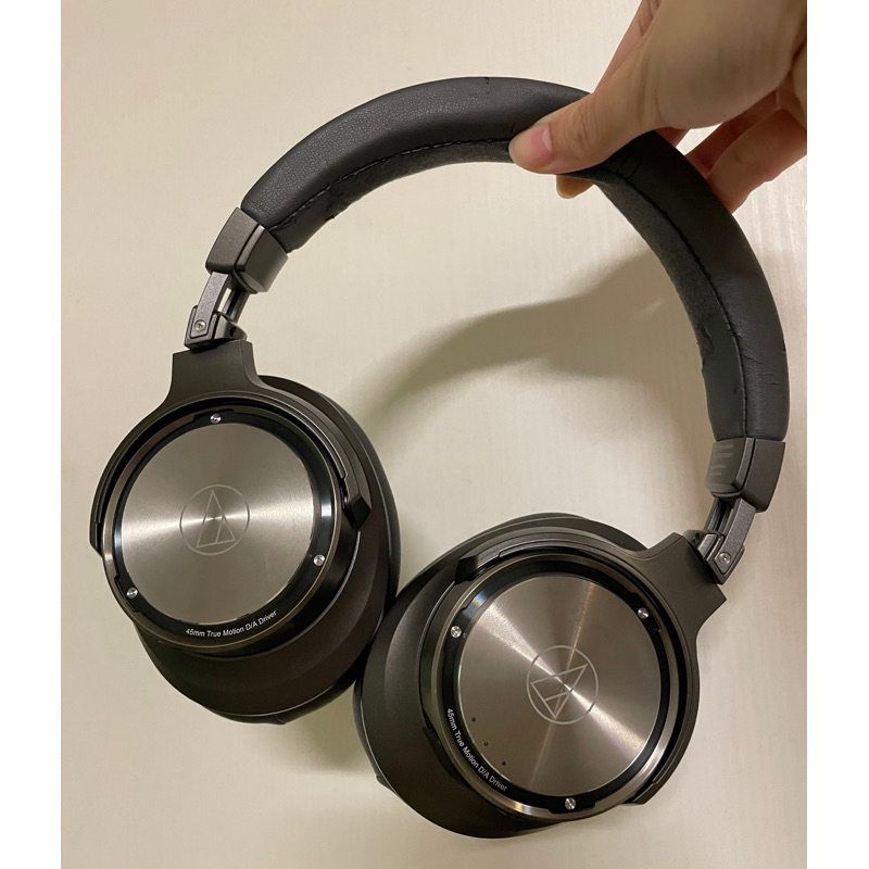||千樂室·聽吧||「audio-technica鐵三角 DSR9BT」無線藍芽耳罩式耳機 通話 二手 中古機 八成新