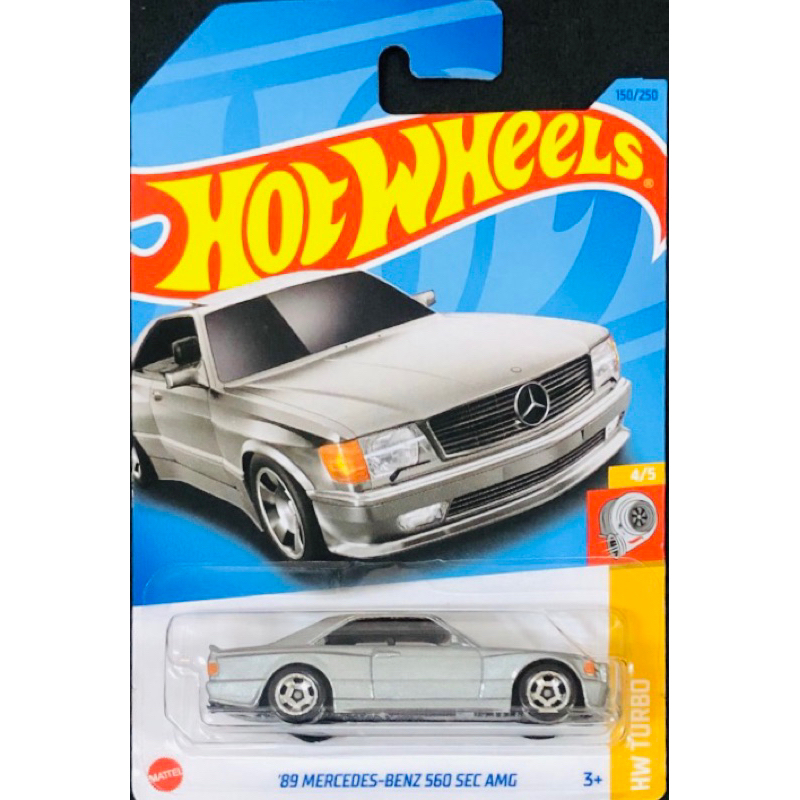 風火輪 Hot wheels 2023 89 賓士 mercedes benz 560 sec amg