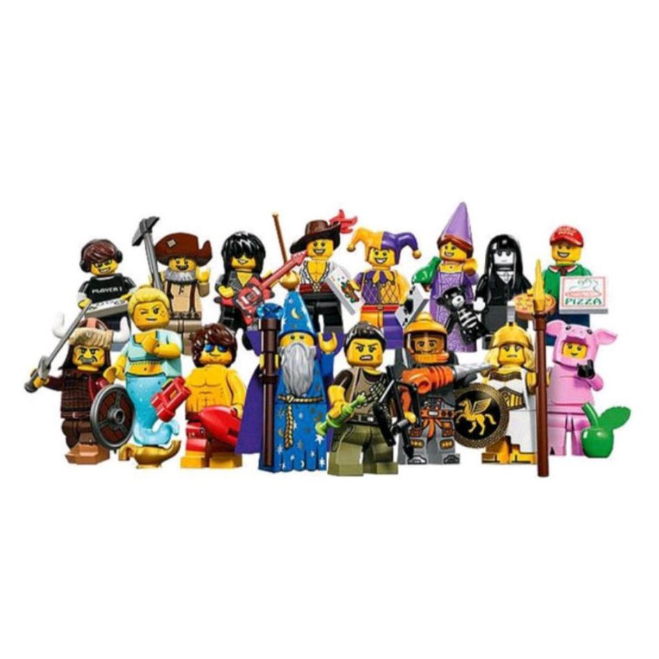 (bear)正版現貨 LEGO 樂高 71007 12代 人偶 minifigure 小豬人 小丑 魔法師 神燈 電玩