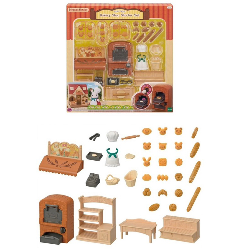蘿絲車庫：代購 Sylvanian Families 森林家族 紅屋頂烘焙坊道具組