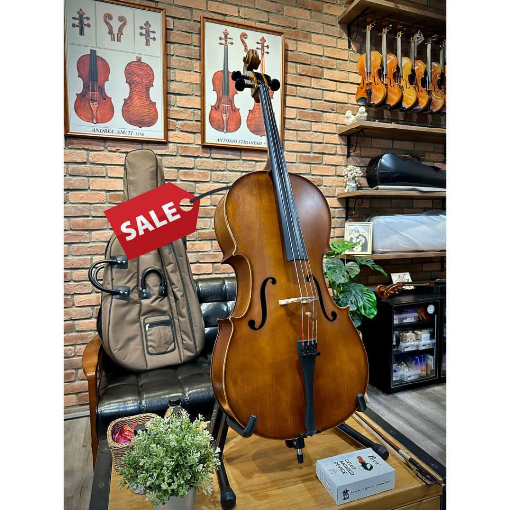 🎻【歐法提琴】二手大提琴出清特賣 進階級練習大提琴，尺寸3/4