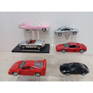 復古粉色凱迪拉老爺車跑車法拉利1/18金屬模型車捷豹1:18 合金車 模型車保時捷金屬模型車1:18